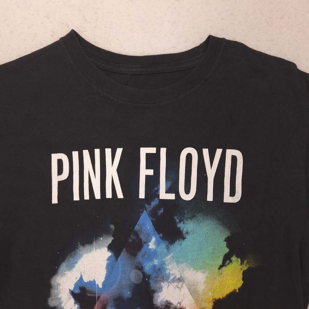 Pink Floyd Band Graphic Crew Neck T Shirt Adult Mens Size Small S Black Blue